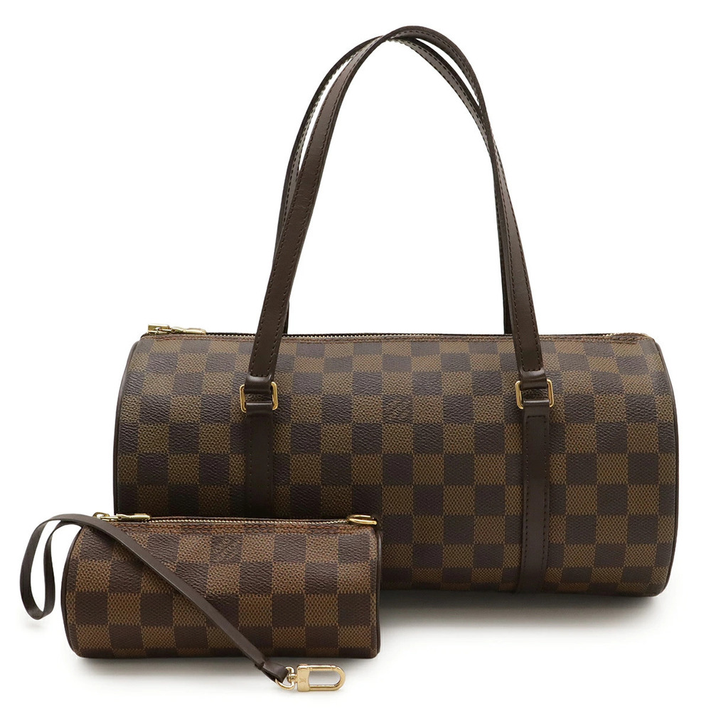 LOUIS VUITTON Damier Papillon 2way Shoulder Bag Hobo Pouch